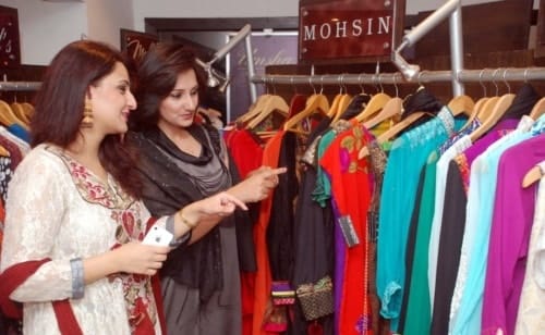 Buying ready made garments