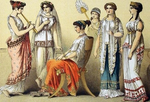 Fashion in ancient greek