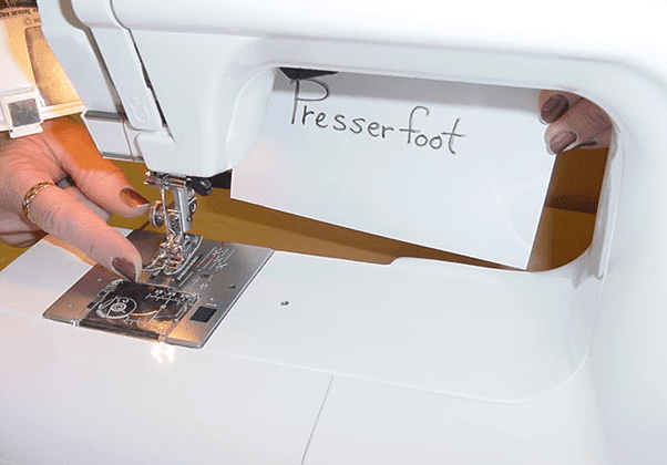 Presser foot sewing machine