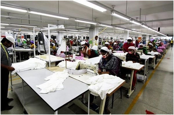 In line inspection in garments industry