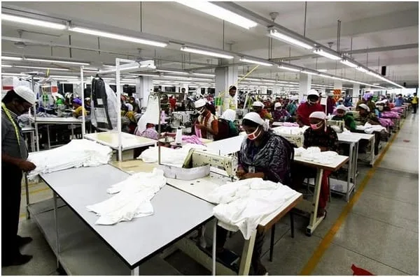 In line inspection in garments industry