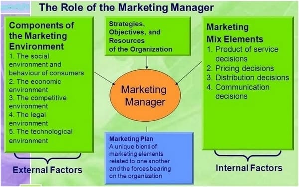 Role of marketing manager