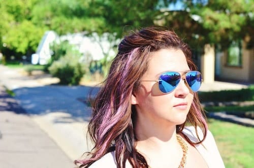 Using different sunglasses in different time of day