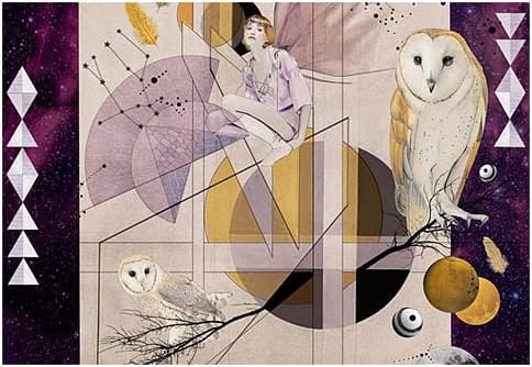 Visual evasion-inspiration illustration