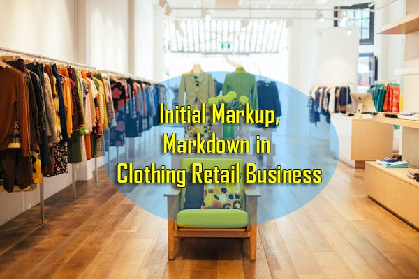 initial markup in clothing retail business