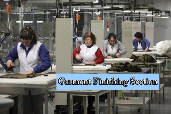 Finishing Department in Garment Industry