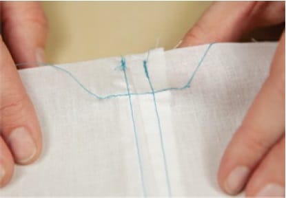 Sewing techniques of boning