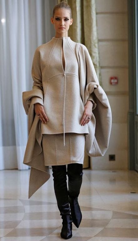 Lightweight Wool fabrics for haute couture Dress