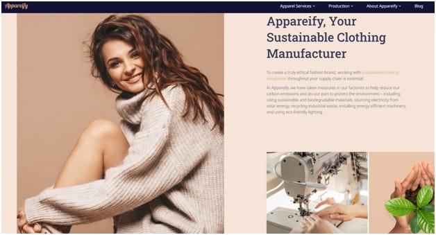 sustainable clothing manufacturer can elevate fashion brand