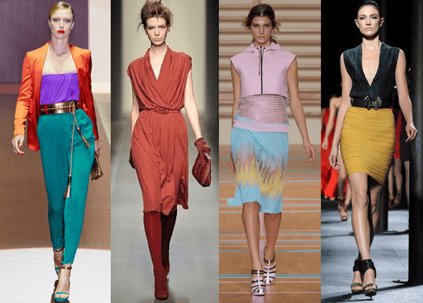 Elements of design color in fashion