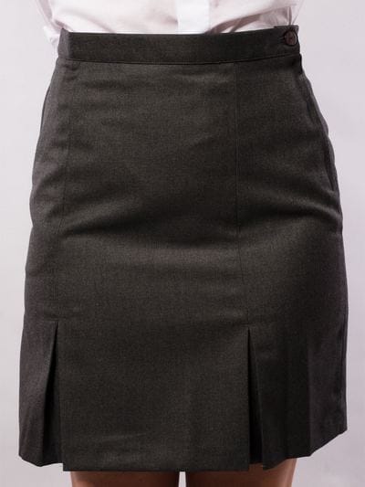 Kick pleat skirt