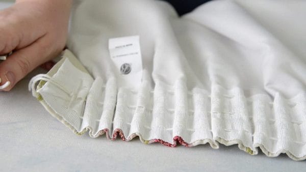 pencil pleating curtain