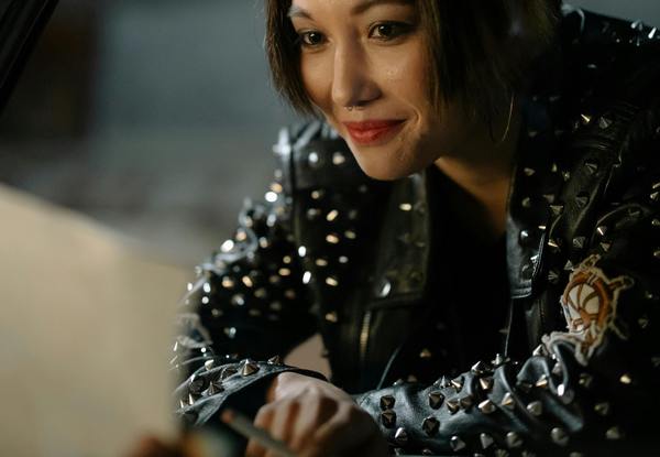 Studs and Rivets on dress