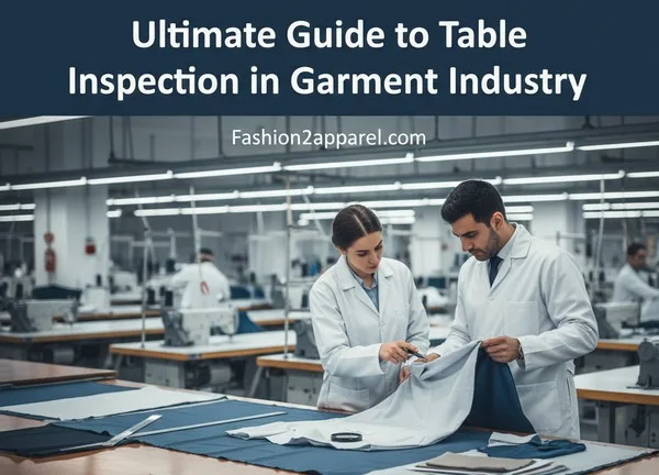 Table Quality Inspection in Garment Industry