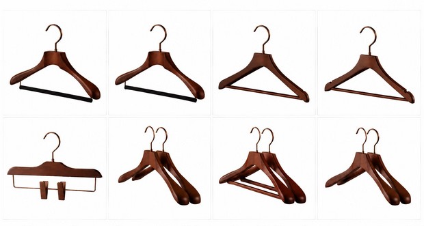 wooden hangers